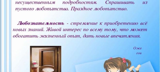 Чем отличается любопытство от любознательности