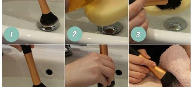 Как мыть кисти для макияжа?