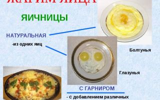Чем отличается омлет от яичницы